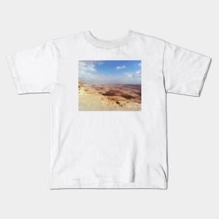 Israel, Mitzpe Ramon. Ramon Crater Kids T-Shirt